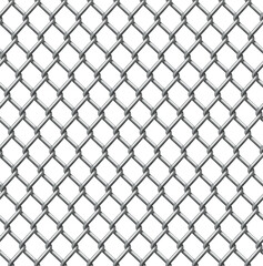 Fototapeta premium Wire fence seamless tile