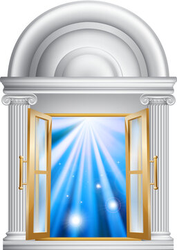 Marble door entrance