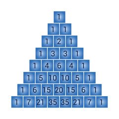 the first eleven rows of pascal's triangle in mathematics