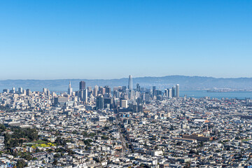 city skyline San Francisco