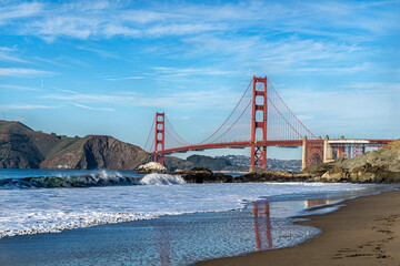 golden gate bridge coast san francisco
