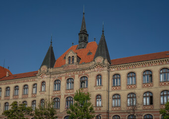 Fototapeta na wymiar Engineering School Building - Bratislava, Slovakia