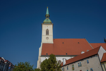 Fototapeta na wymiar St. Martin Cathedral - Bratislava, Slovakia