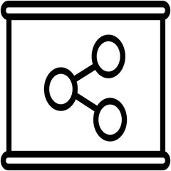 Chart Isolated Vector icon which can easily modify or edit

