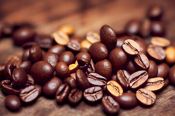 Coffe Beans on the Table