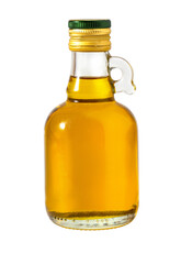 oil olive bottle isolated