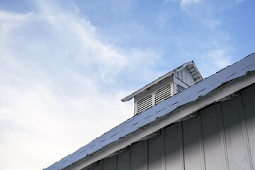  cloudy skies over greenhouse and nursery 