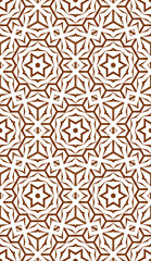 Geometric pattern. Seamless vector background. Ethnic graphic design.