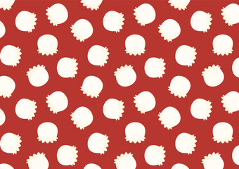 Shrimp dumplings pattern wallpaper. Shrimp dumplings is Chinese food. Chinese food icon.
