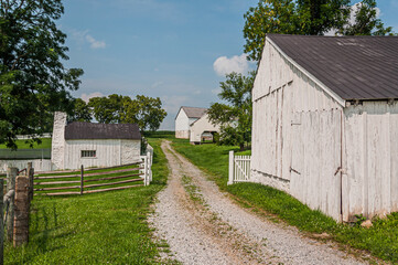 The Joseph Poffenberger Farm, Antietam National Battlefield, Maryland USA, Keedysville, Maryland