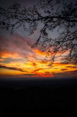 Sonnenuntergang im Schwarzwald