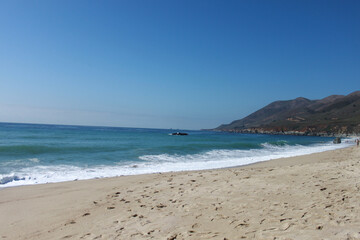 beach and ocean