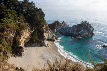 view of the coast of the sea California
