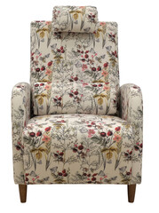 Armchair isolated on white background. Including clipping path