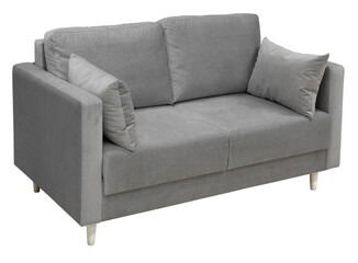 Sofa isolated on white background. Including clipping path