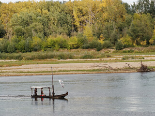 The Vistula old boat