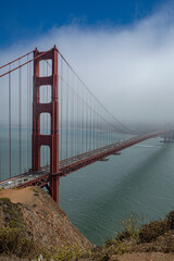 Vertical Golden Gate Bridge