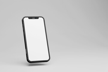 Phone Blank Screen 3D Render Mockup High Quality