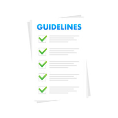 Guidelines document. Legal advice concept, FAQ. Procedure standard administration rules