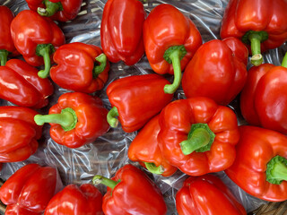 野菜のパプリカ　赤ピーマン