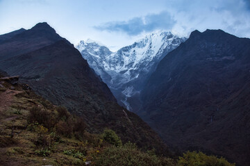 Fototapeta premium Everest Base Camp Trek, Sagarmatha National Park, Nepal.