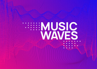 Neon techno event flyer. Electro dance music. Electronic sound. Trance fest poster. Club dj party.