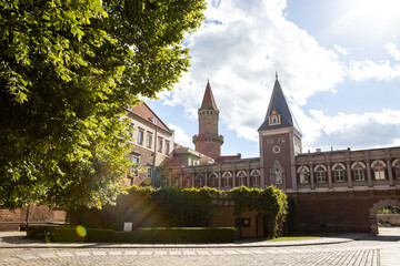 nice view to the old castle