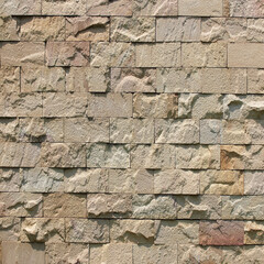 sandstone wall texture and background
