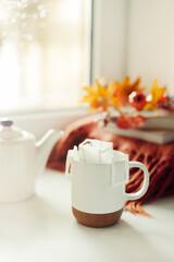 drip coffee bag, autumn composition