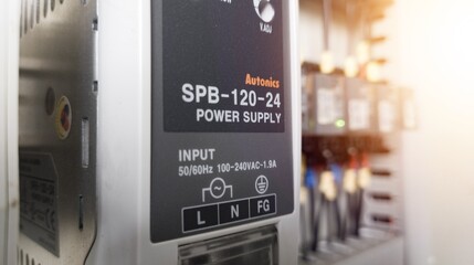 Electrical component industry of Autonics Power Supply  control.The Electrical equipment SPB power...