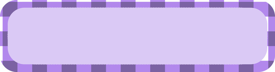 Fototapeta premium cute colorful banner, tag, label, tape checkers decoration