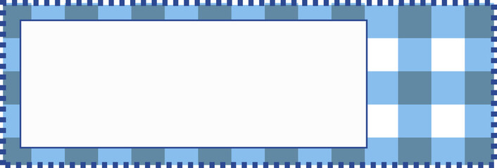 cute colorful banner, tag, label, tape checkers decoration