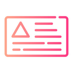 Obraz premium business card icon