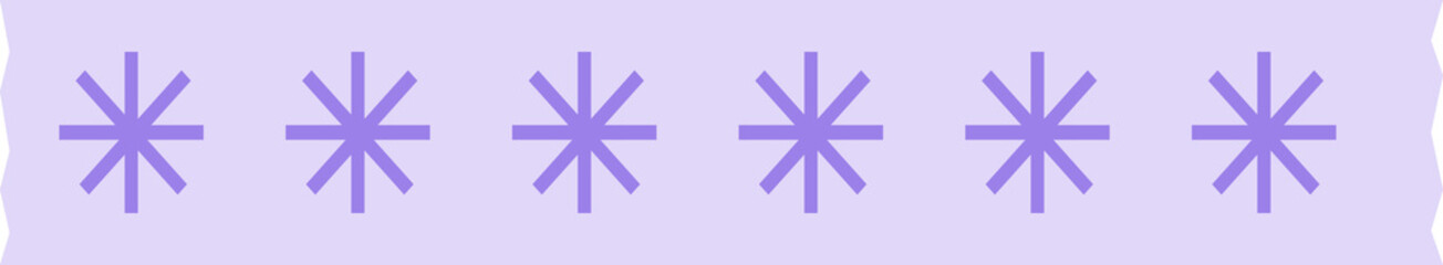 cute colorful planner masking tape, banner, tag, label decoration