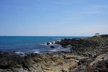 Fototapeta na wymiar seaside view in gapado island