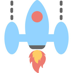 Rocket Vector Icon