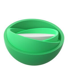 Display stand. Product display. 3D element.