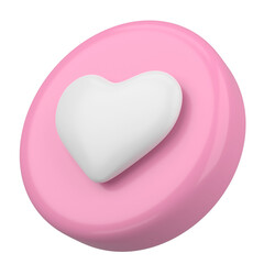 3D like icon. 3D element.