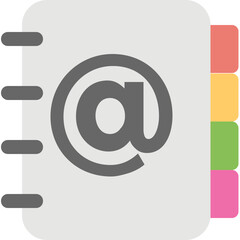 Address Book Vector Icon