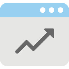 Web Statistics Vector Icon