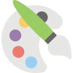 Paint Palette Vector Icon