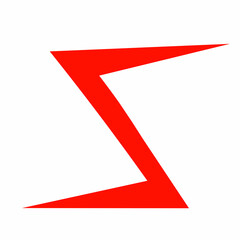 lightning logo illustration on white background