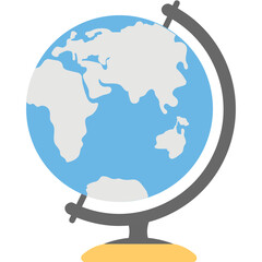 Table Globe Vector Icon