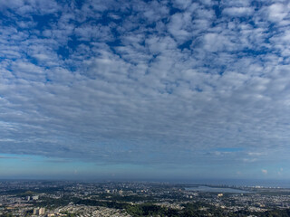 Cloudy day in the city of Trujillo Alto, Puerto Rico.