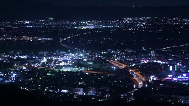 高良大社展望台からの夜景