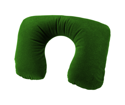 green neck pillow
