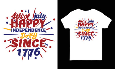Independence day T shirt design