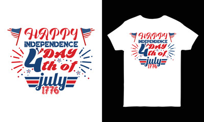 Independence day T shirt design