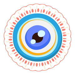 beautiful eyes illustration