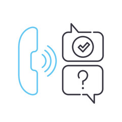 solutions line icon, outline symbol, vector illustration, concept sign